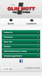 Mobile Screenshot of olinmott.com